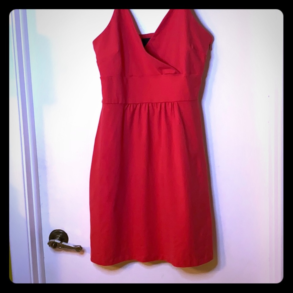 Cynthia Rowley sexy red dress